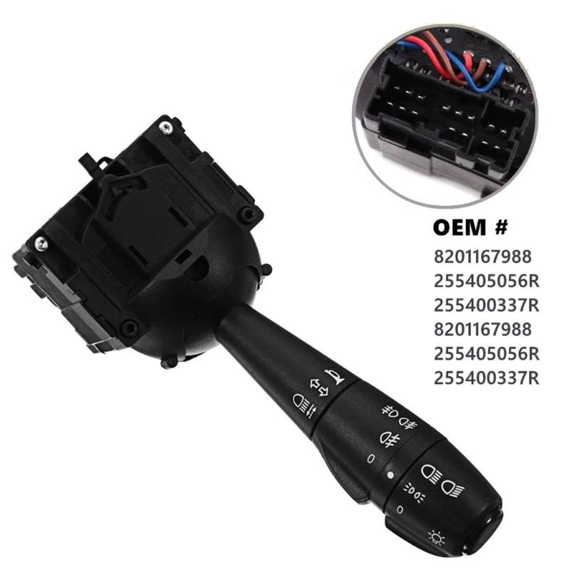 Blinker-Schalter für Auto 8201167988 251682 681726046R 255405056R 255400337R 2554056 255401301R Einfache Installation