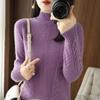 Women Sweater Turtleneck MODERN NEW SAGA Winter Knitted Pullover Autumn Soft Warm Wool Sweaters Knit Top Female Jumper