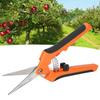 Garden Shrs Spring Loaded Side Locking Automatic Push Stainless Steel Garden Scissors
