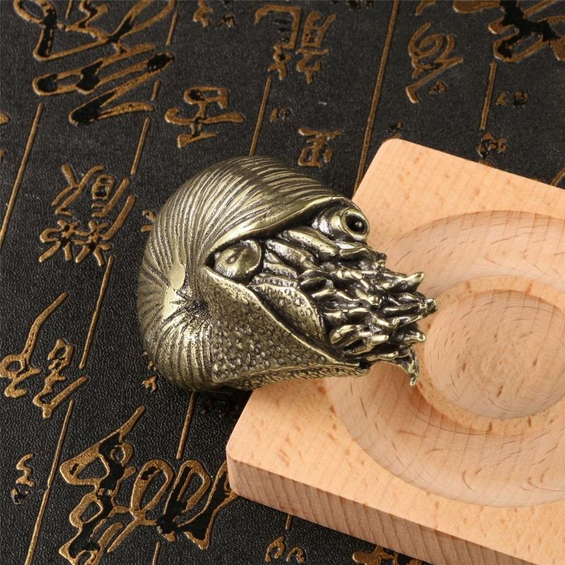 Metal Animal Shelf Decors Accent,Naurilus Figurines Tabletop Centerpieces Home Decors Retro Naurilus Decorative Objects