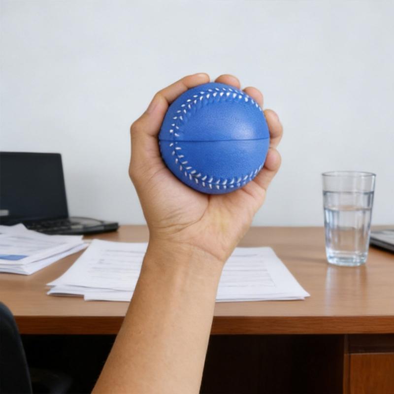 4Pcs Training Sport Batting Ball PU Soft Baseball Foam Softball Sports Fitness Equipment for Indoor Outdoor