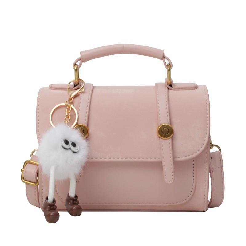 Urban Minimalist Pu Material Small Square Bag With Chic Stitching Detail Women s Handbag 2024 New Trend