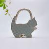 Foldable Cat Handbag Hook Lovely Design Folding Bag Hook NEW Table Edge Hook  Home Decoration