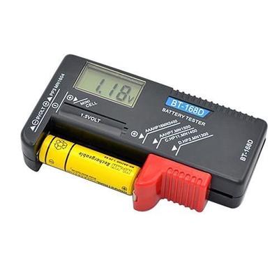 Battery Tester - BT-168D - Digital LCD - 9V Check - 1.5V Check - Portable