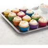 6 Stück Wiederverwendbare Silikon-Cupcake-Form Weihnachtsgeschenk Cupcake-Werkzeug Backform Backen Silikon-Muffin-Form für DIY in zufälliger Farbe