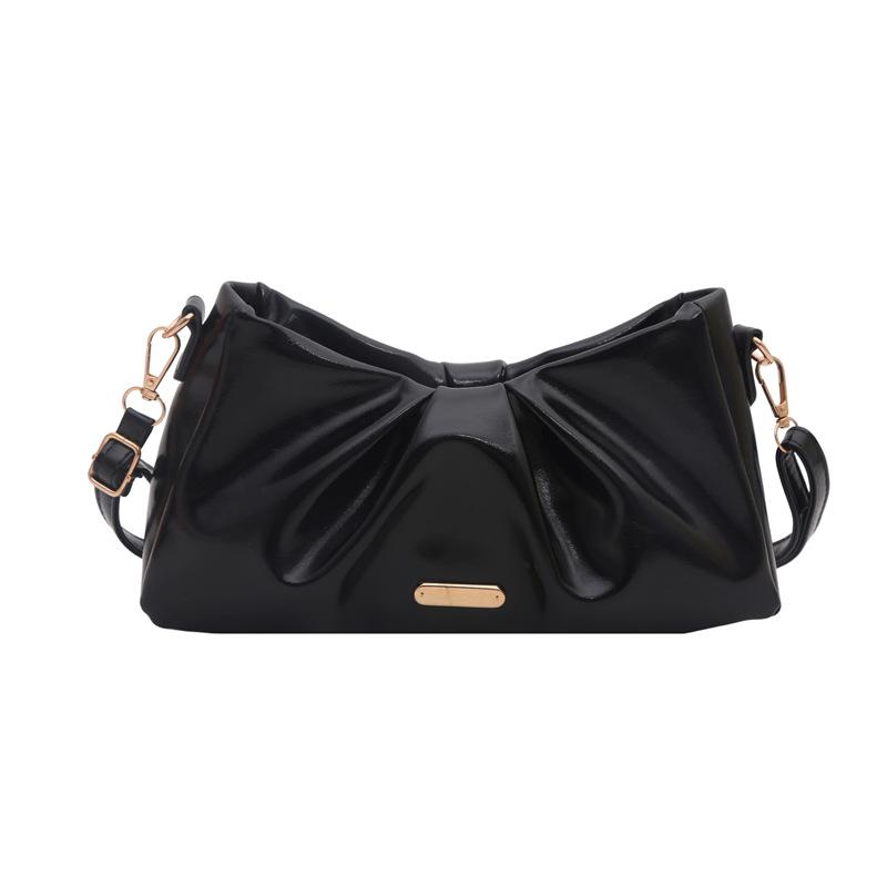 Popular Underarm Bag with Cloud-like Texture, Small and Exclusive Single-shoulder Pleated Crossbody Bag