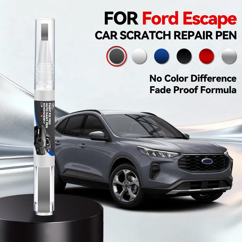 

For Ford Escape 2001-2025 U1 U2 U3 C2 Paint Repair Pen Touch Up Scratch Remover DIY Auto Accessories Black White Silver Blue Red