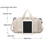 Gym Bags Fitness Sports Backpack Dry Wet Shoe Pack Outdoor Camping Travel Duffel Business Trip Handbag Crossbody Shoulder Bag