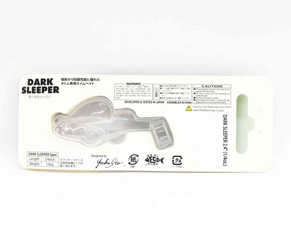 Megabass Gummiköder Dark Sleeper 2,4 Zoll 1/4 oz Wakasagi (2529)