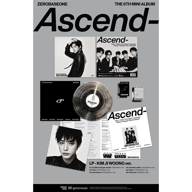 [Pre-order] ZEROBASEONE - 6th Mini Album [ASCEND-] LP Ver. (Limited Edition)