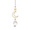 Suncatcher Crystal Wind Chimes Light Catcher Rainbow Prism Maker Chakra Crystal Hanging Pendant Window Home Garden Decoration