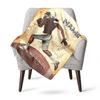 240Gm2 Football Style Customize Your Name Outdoor Blanket Suitable For All Seasons Comfortable And Warm Soft Blanket Suitable For Travel Gifts For