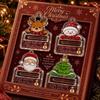 Acrylic Christmas Cash Gift Holder Ornament Clear Christmas Ornament  Cash Gift Presentation