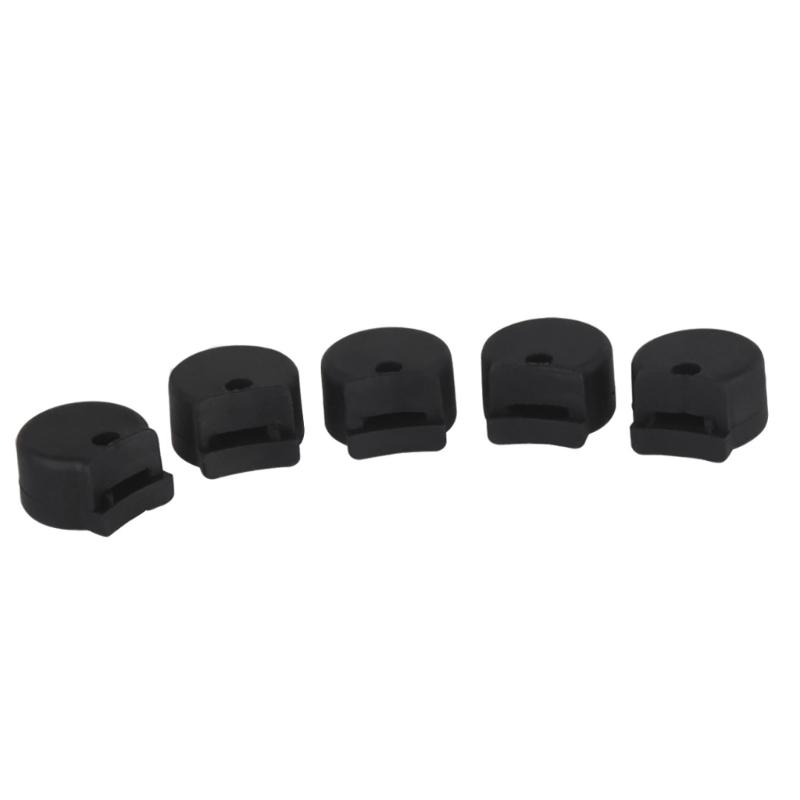 5Pcs Soft Rubber Clarinet Thumb Rest Pad Universal Thumb Cushions Protectors