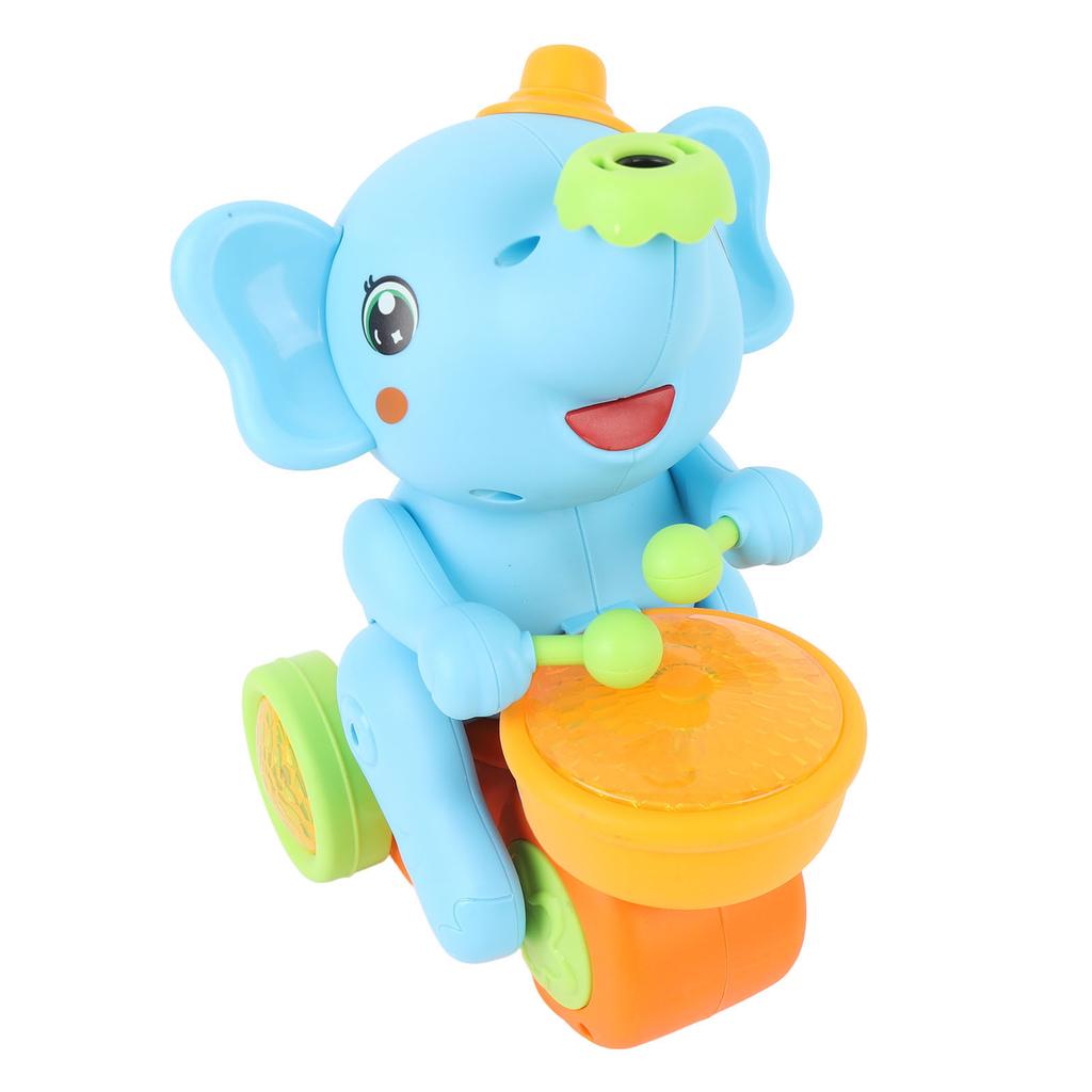 Elephant Electric Car Toy Educational Music Light Effect Walking Elephant Electric Car Musical Toy w