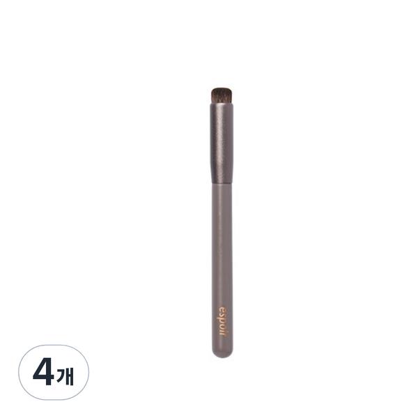 

Espoir Lip Smudge Brush, Gray, 4 Pieces, the most popular beauty accessory in Korea