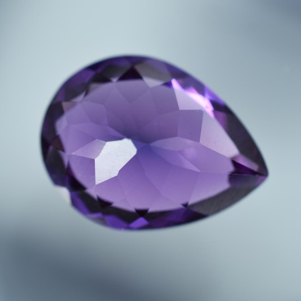 CERTIFIED Purple Tanzanite 8.40 Ct Pear Extremely Rare Natural Loose Gemstone