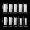 500 pcs/bag French Full Cover False Nail Tips Without Trace Acrylic Artificial Fake Nails Art Manicure Tools