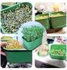 1/2/3x Seed Sprouter Tray with Cover Sprout Dish Growing Pot Seed Germination Tray Soilless Cultivation Germination Nursery Tray