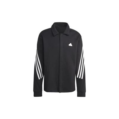 Logo Print Collar Jacket Men Jackets Black IC6726