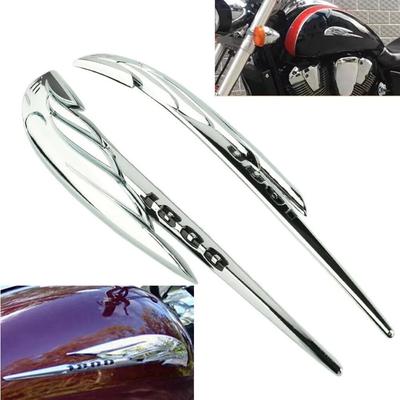 Μοτοσικλέτα για Honda VTX1800 1800C 1800R 1800S GL1800 Χρώμιο ABS Έμβλημα ντεπόζιτου καυσίμου Σήμα Διακόσμηση Αυτοκόλλητα με αυτοκόλλητα 3D