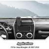 JeCar for JK Phone Holder Mount Center Console Dash Tray Storage Organizer for 2007-2010 Jeep Wrangler JK JKU