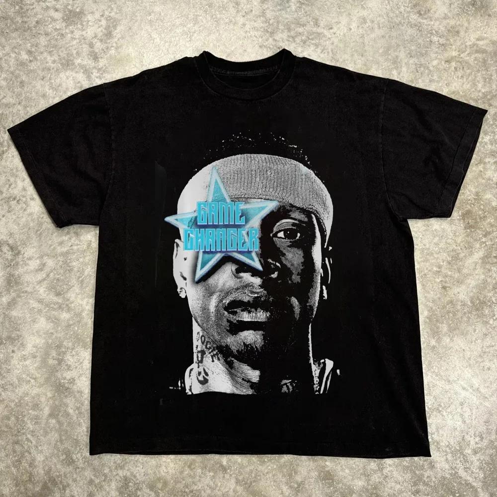 American Professional Basketball Star Sports Tee Shirt Homm Men Women Clothing Short Sleeve Round Neck Printing Pullover T-shirt