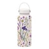 Portable Insulated Water Bottle 1L Floral Thermal Cup Reusable Thermal Water Bottle  Office