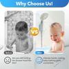 Xiaomi Shower Head Holder Suction Cup Brackets Removable Silicone Wall Mount Storage Shelf Bathroom Supplies Waterproof Sturdy
