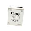 Classic Post Box Outdoor Mailbox Letter Storage Decoration