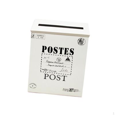 Klassische Postbox Außenbriefkasten Briefaufbewahrung Dekoration