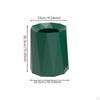 Modern Decorative Garbage Bin Nordic Design Double Layer Trash Can Large Capacity Geometric