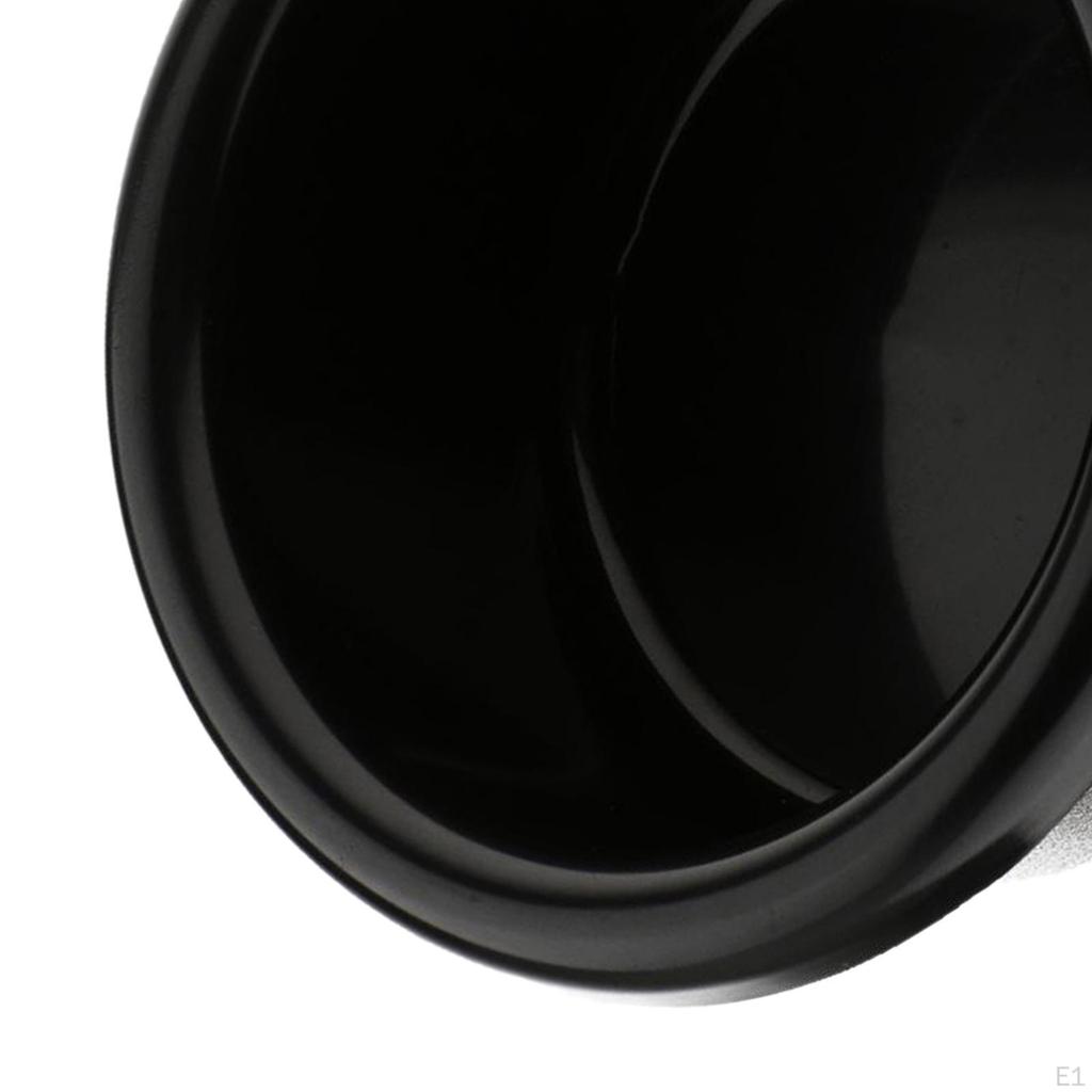 Portabicchieri universale nero per lattine di bevande, diametro 100 mm, per barca, marino, RV