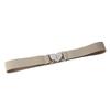 Women Elastic Belts Love Heart Metal Buckle Waist Dress Coat Sweater Decorative Elegant Exquisite Waistband Accessories