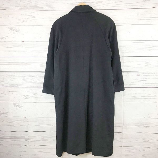BELTA BUONO 100% Kaschmir Trenchcoat/M/Schwarz/Eleganter Formeller Damenmantel(GEBRAUCHT)