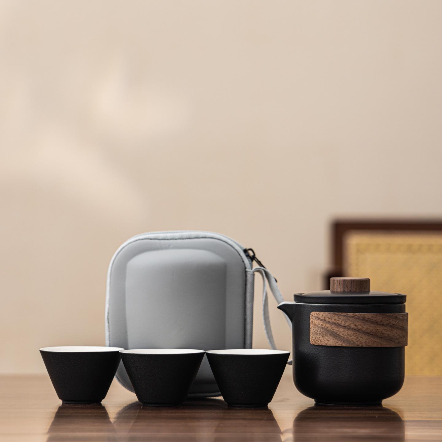 

Outdoor portable travel tea set Kuaike cup business merchandise souvenir