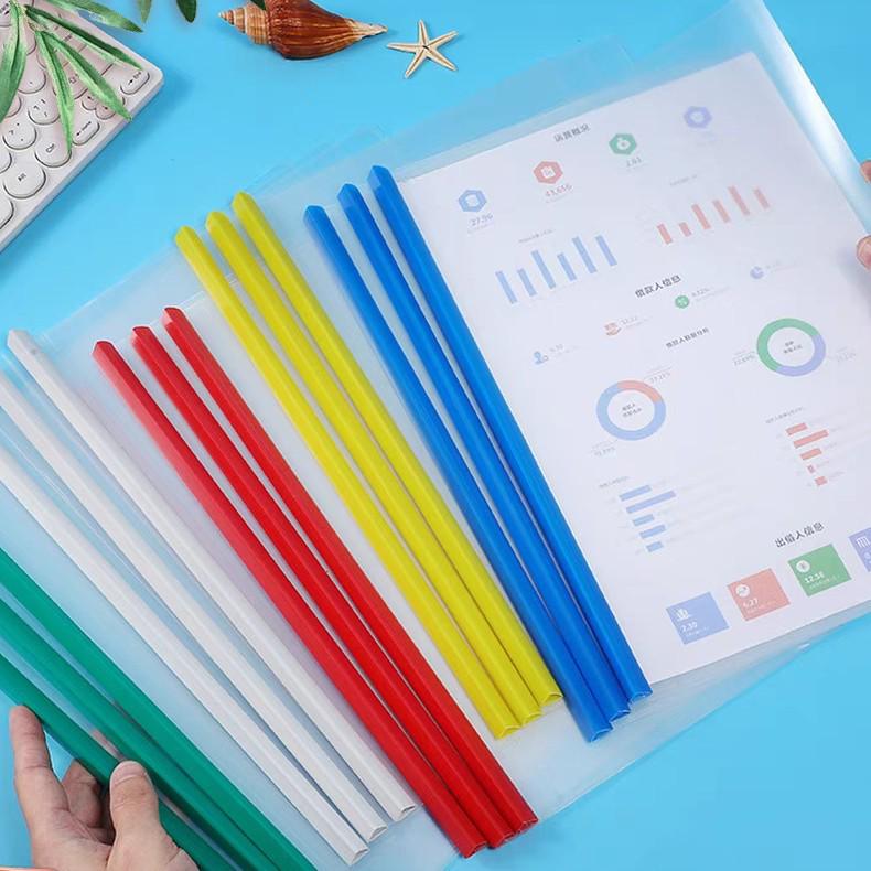 A4 Transparent Pull-Rod Document Holder for Papers and Tests