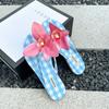 Sandals Decorations Flower Shoe Accessories Vacation Style Removable Butterfly Orchid Shoes Charms DIY Shoe Buckle Clogs Buckle