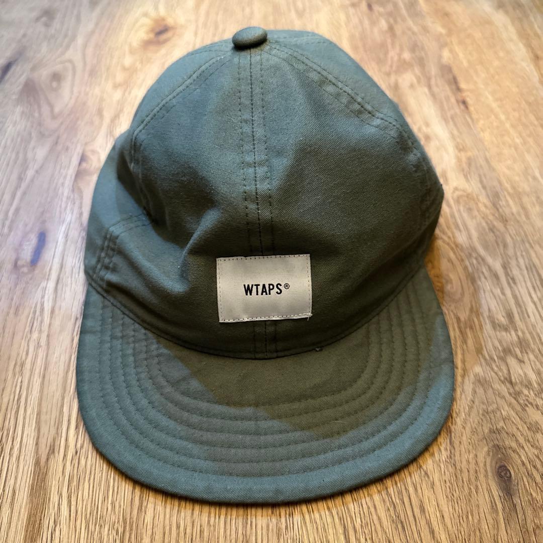 Used WTAPS Double Taps Cap Olive Hat