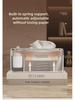 Elegant Multifunctional Tissue Box with Remote Storage for Living Room or Bedroom