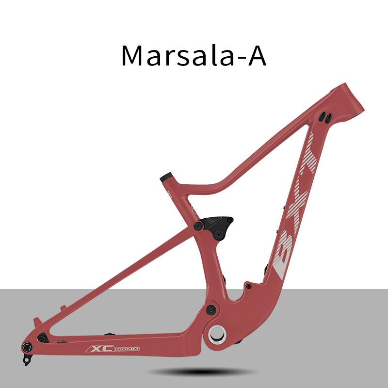 BXT-097  29er Full Suspension Frame Boost 148*12mm Carbon Bicycle Frame Use UDH Hanger XC Cross Country Carbon Frame