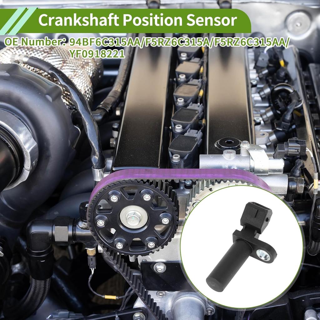 1 Pc No.94BF6C315AA Crankshaft Position Sensor for Ford Escape 2001-2004 2.0L Sturdy Car Engine Crank CKP Sensor