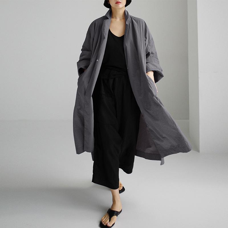 New Spring/Summer Textured Linen-Cotton Cropped Wide-Leg Pants with Elastic Waist and Pockets.