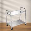 Thickened Stainless Steel Service Cart