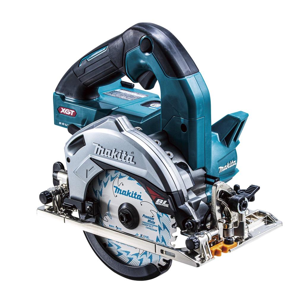 Makita HS005GZ 40Vmax 125mm Cordless Circular Saw and Case Sold (Blue) (Battery, Charger, Separately)