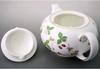 [Wedgwood Official Wedding Gift Wrapping] Wild Strawberry Teapot, Small, 600ml, Wedding Tableware, Gift for the Bride and Groom, aB50105506980,