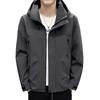 Spring and Autumn Jacket Men's Trend Hooded Jacket Fashion Casual Thin Outdoor Windproof Trendy Brand Top Jacket