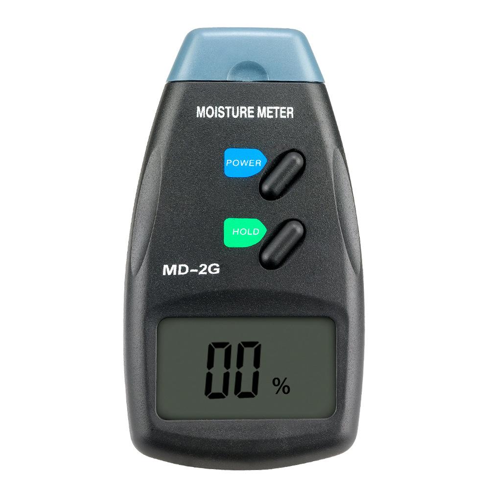 

MD-2G / MD-4G Digital Wood Moisture Analyzer With LCD Display, 9V For Wood, Paper, And Textiles. Range: 5%~40%, 2%~60%.