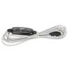 MIDI To USB Cable Approx 2.2yd Long 16 Channels USB PC Interface LED Power Input Output Indicator USB MIDI Cable