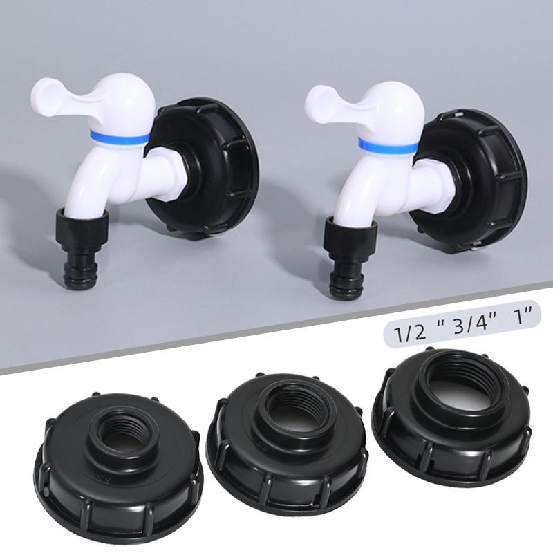 IBC Tank Adapter Ton Bucket Valve Joint Adapter Ton Barrel Valve Fitting Water Tank Adapter Thread Valve Bucket Accessories